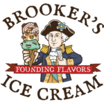 Brookers Founding Flavors Ice Cream, Lehi UT logo